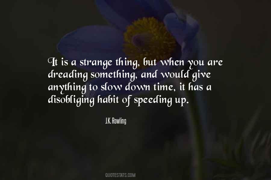 Time To Slow Down Quotes #997865