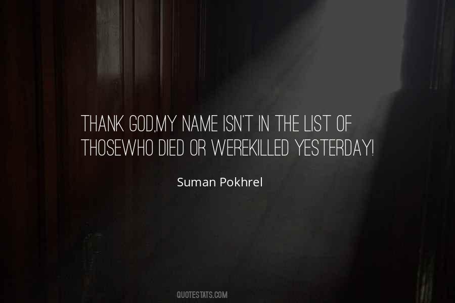 There Is Only One God And His Name Is Death Quotes #1461263