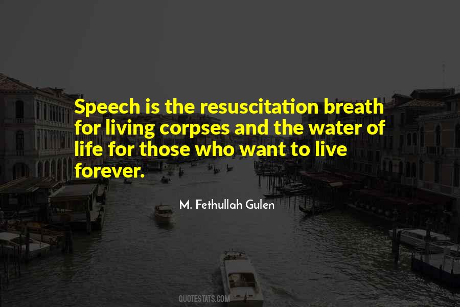 Breath Of Water Quotes #1376648