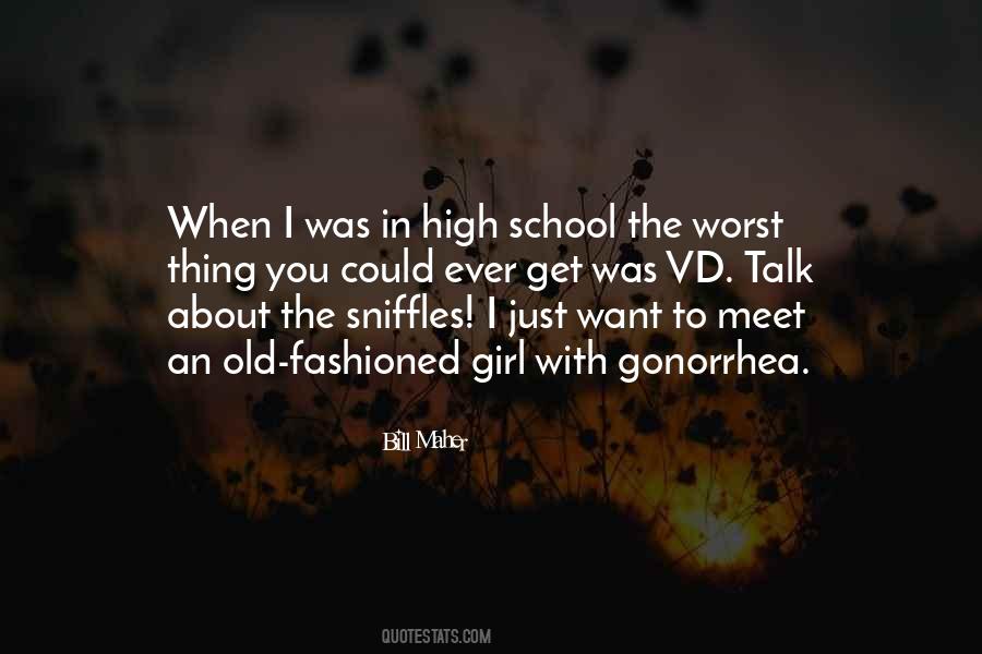Just An Old Fashioned Girl Quotes #1192118