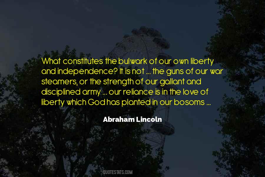 Love And Liberty Quotes #530386
