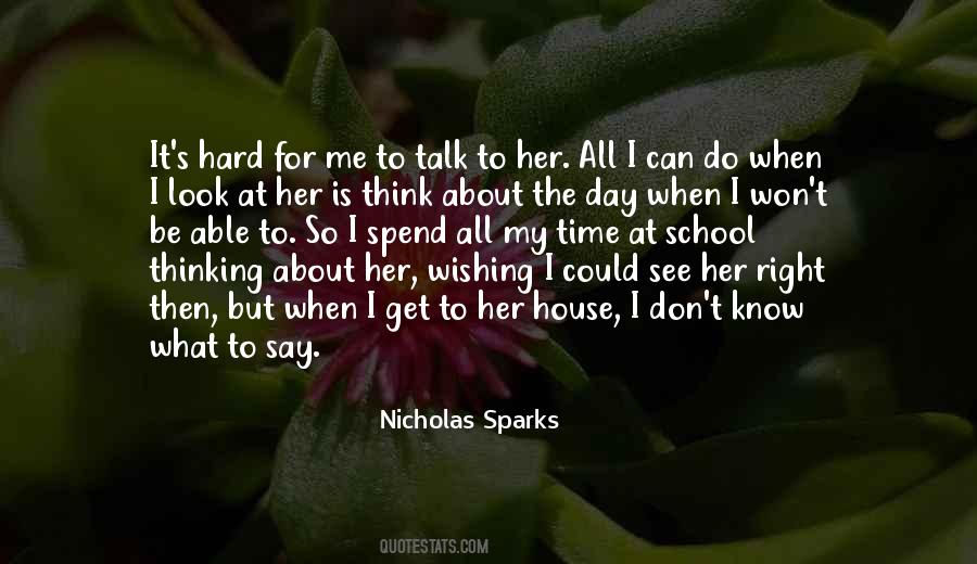 I Look At Her Quotes #110602