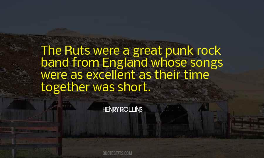 Great Band Quotes #286405