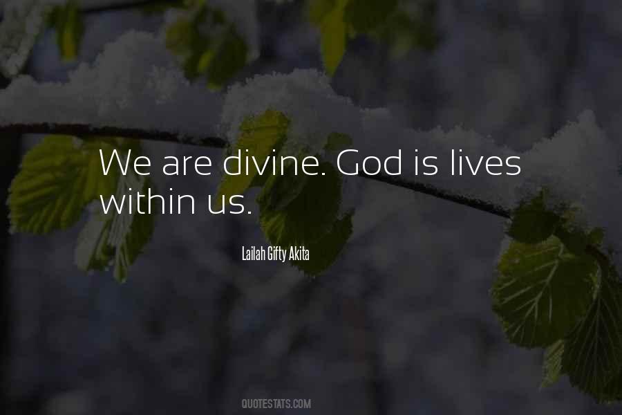 Divine God Quotes #1657137