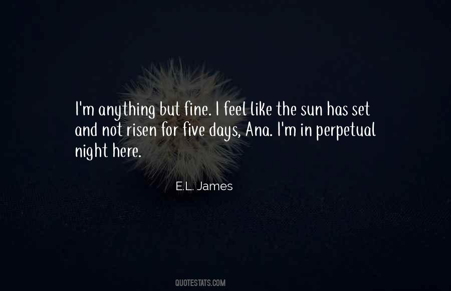 The Sun Has Risen Quotes #118017