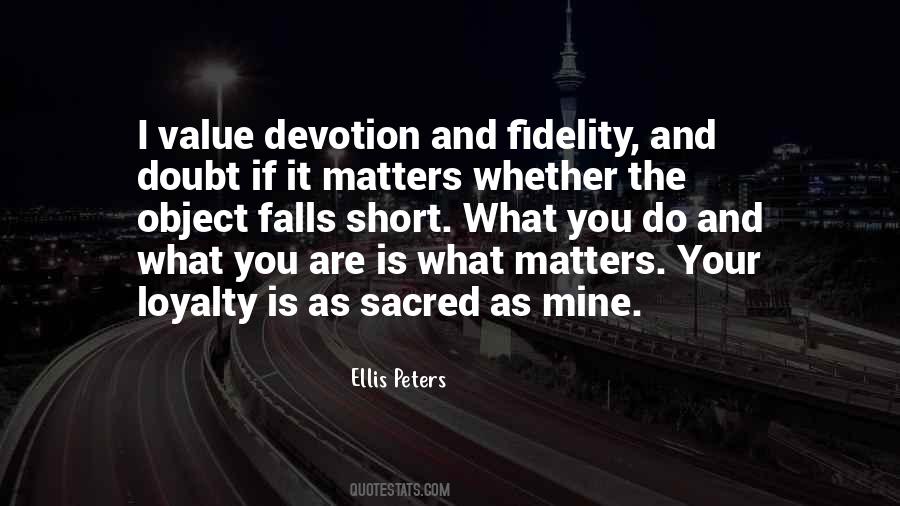 What Do You Value Quotes #1086886