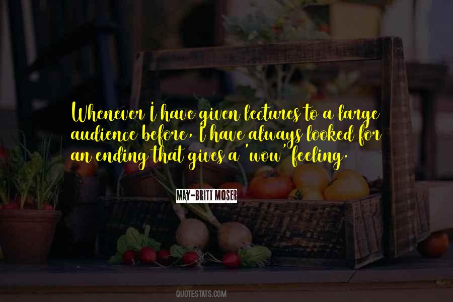 Wow Feeling Quotes #523867