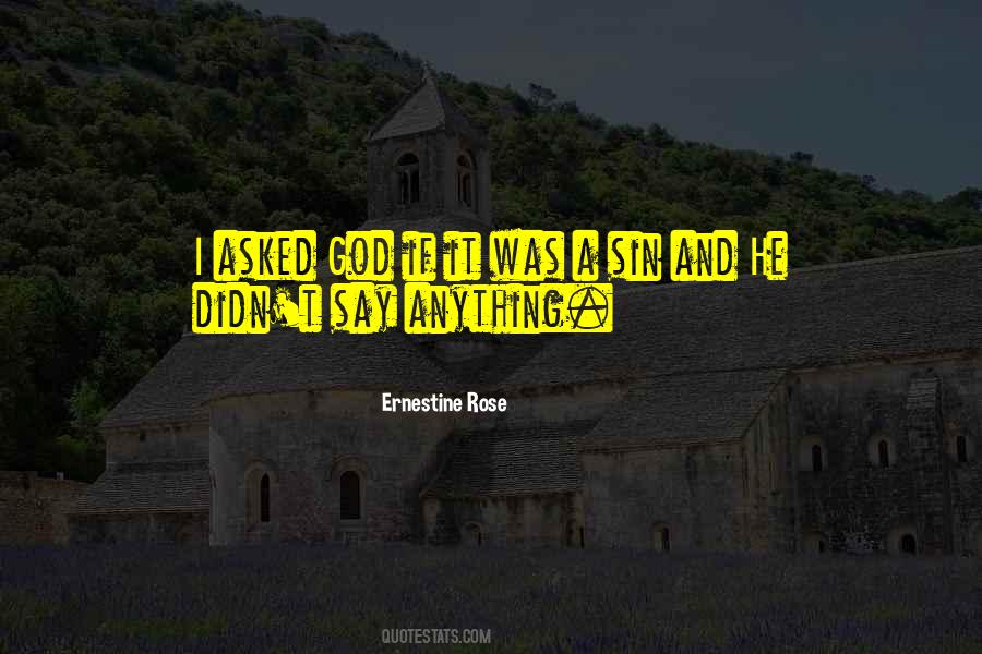 Say Sin Quotes #1071613