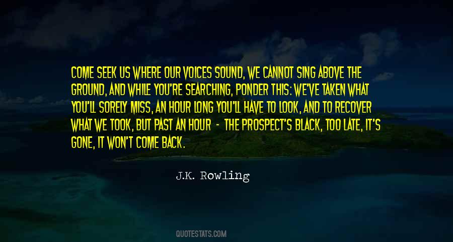 Miss Past Quotes #1590208