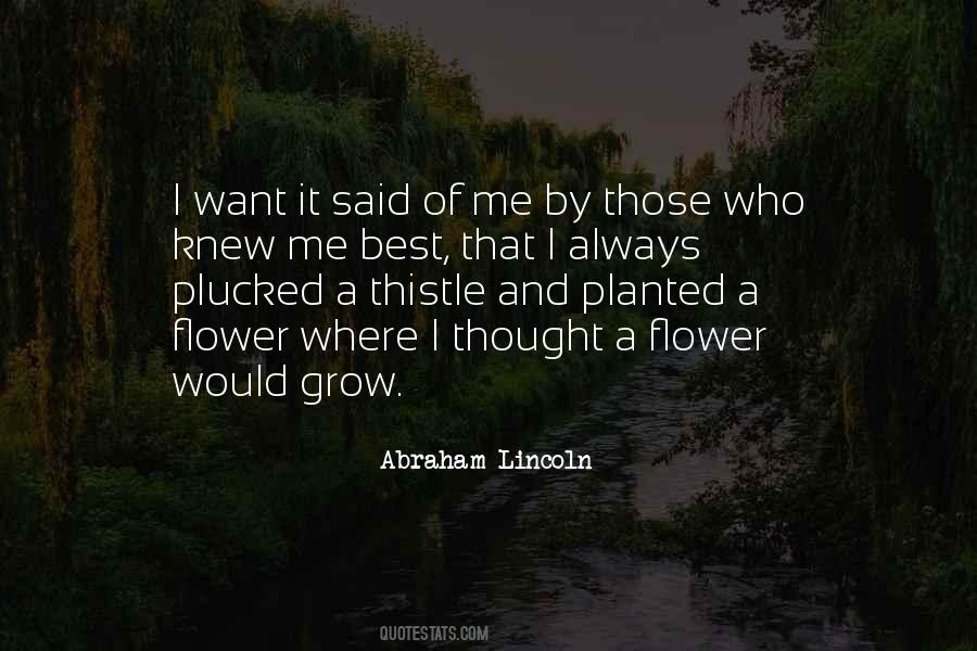 Flower Best Quotes #1700972