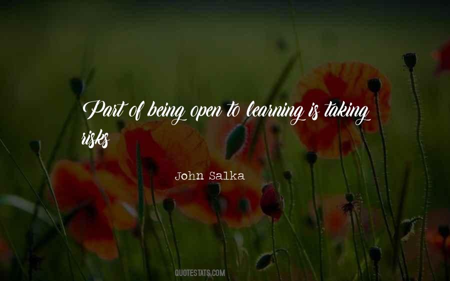 Open To Learning Quotes #1623440