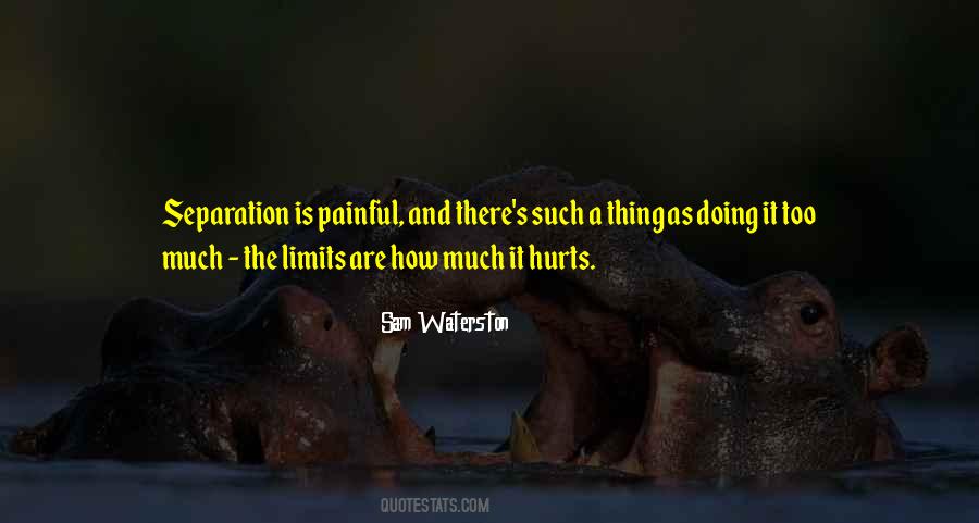 Quotes About How It Hurts #1363320