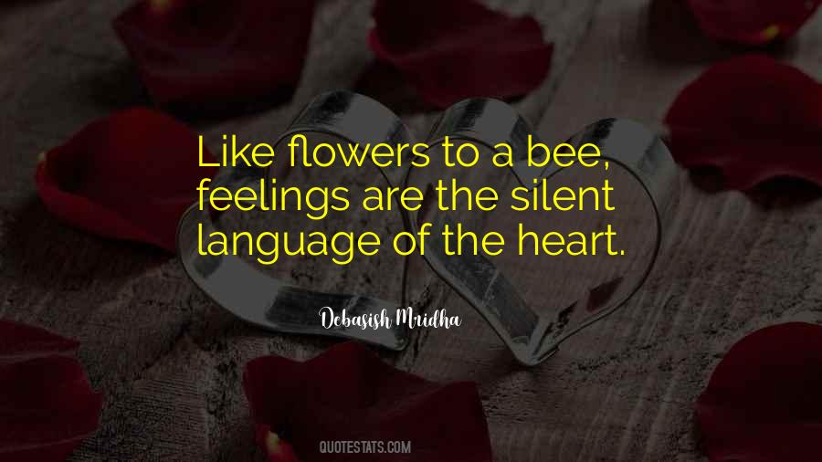 Heart Language Quotes #390992