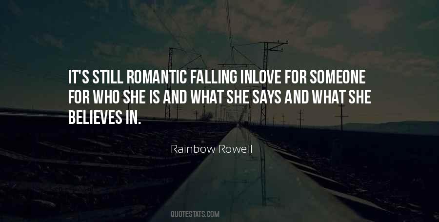 Falling In Love Someone Quotes #310586