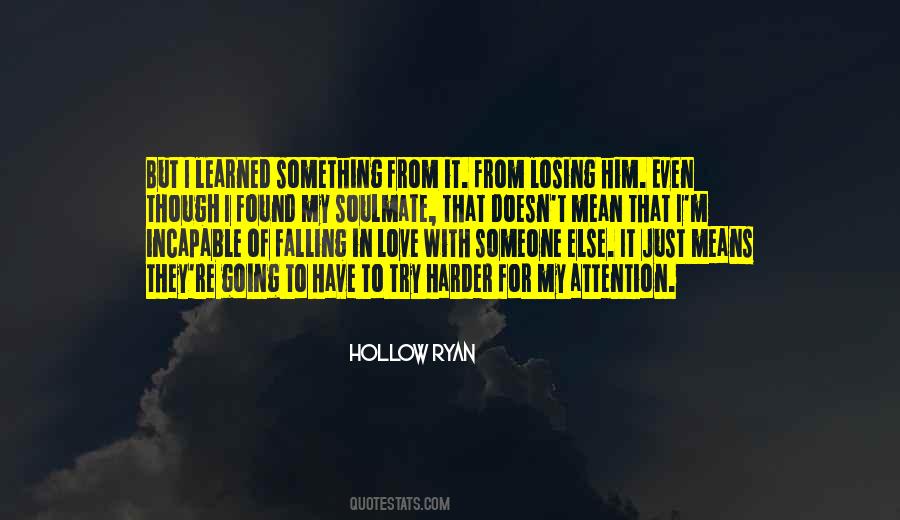 Falling In Love Someone Quotes #740415