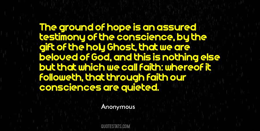 Hope Is Faith Quotes #1062132