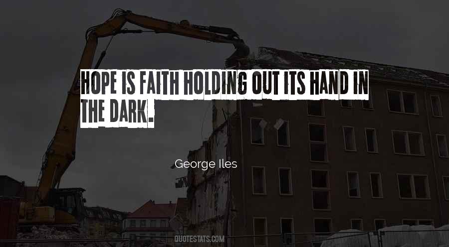Hope Is Faith Quotes #1801213