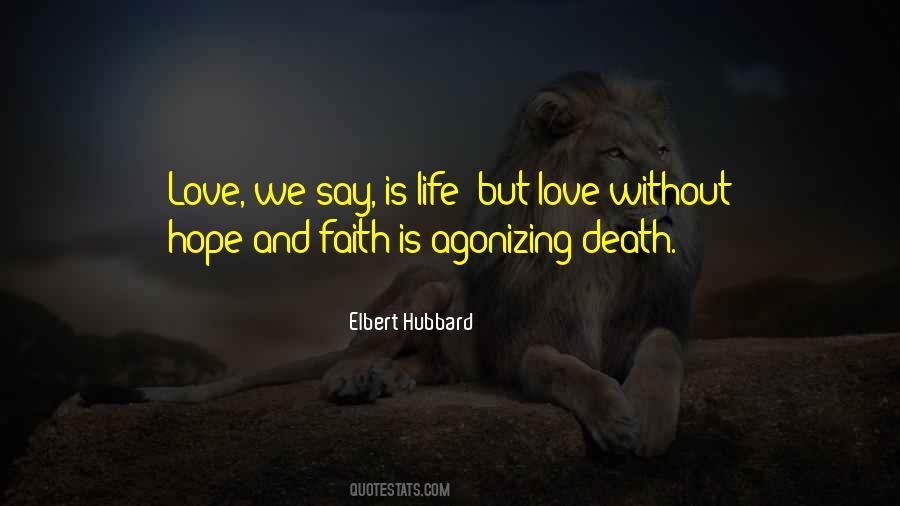 Hope Is Faith Quotes #508696
