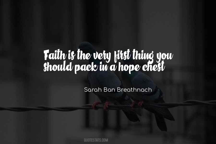 Hope Is Faith Quotes #744219