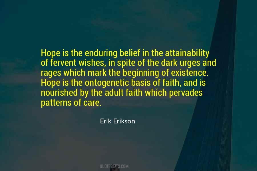 Hope Is Faith Quotes #782994