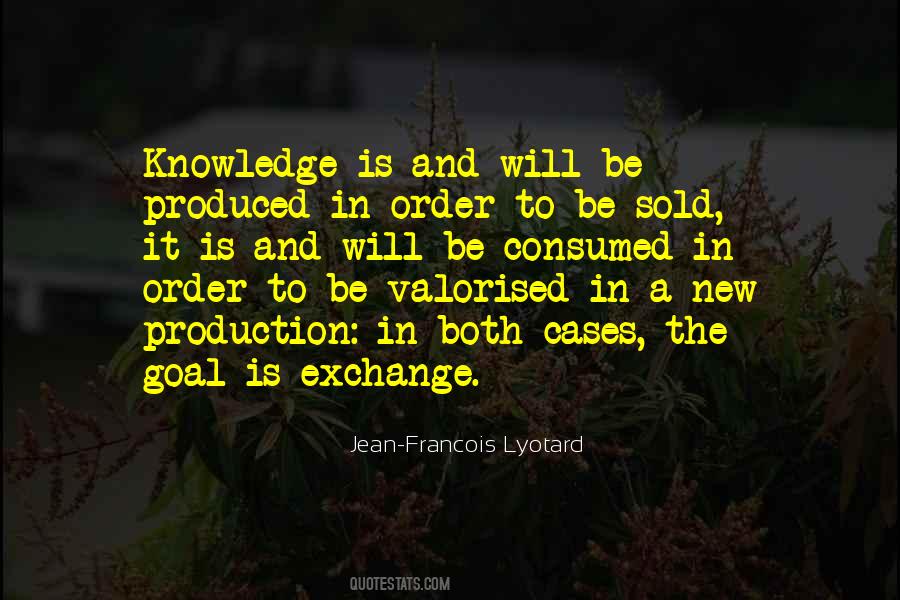 Exchange Of Knowledge Quotes #91700