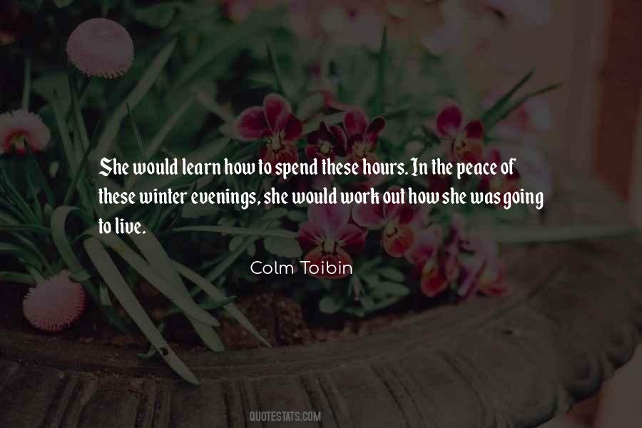 Learn To Live In Peace Quotes #1690349
