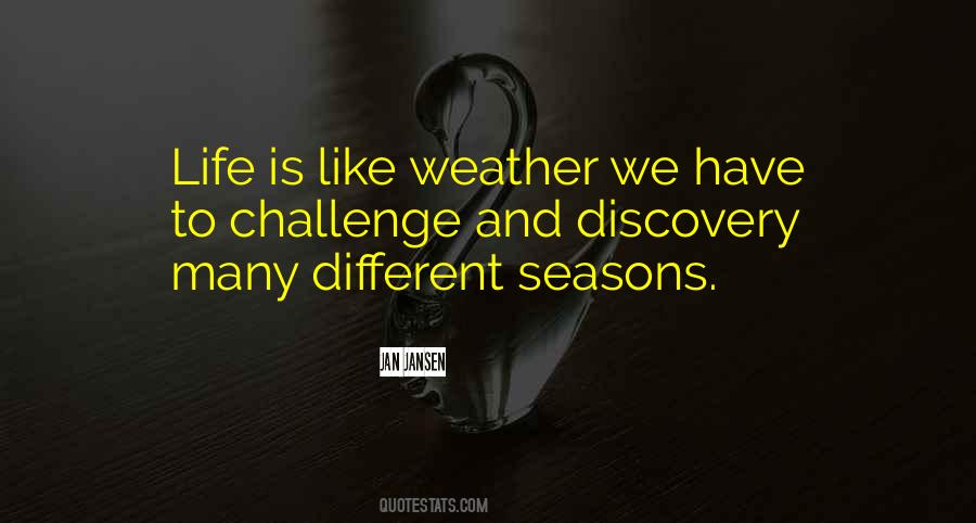 Weather Seasons Quotes #1052166