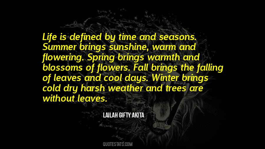 Weather Seasons Quotes #1377268