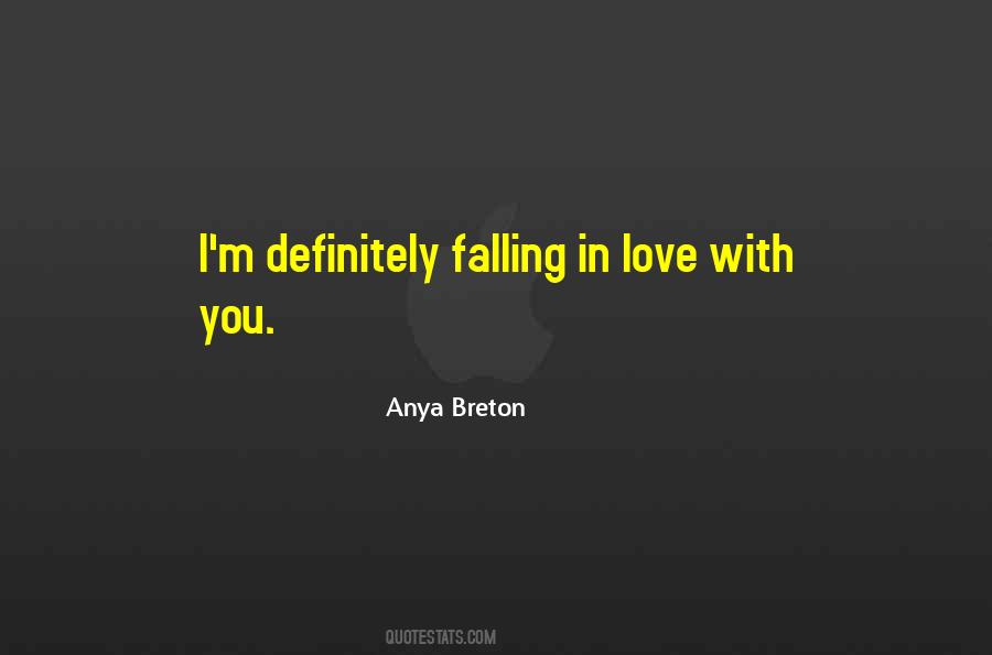 Falling In Love With Quotes #1771136