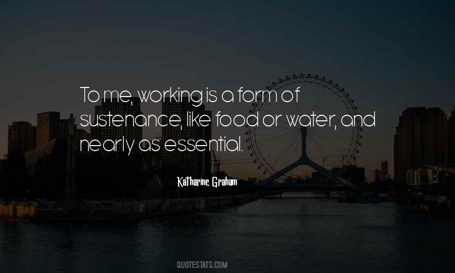 Water Is Essential Quotes #1823699