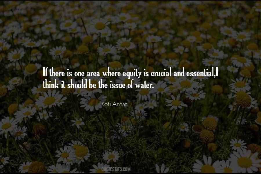 Water Is Essential Quotes #563993