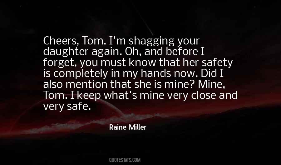 Safe In Your Hands Quotes #118889