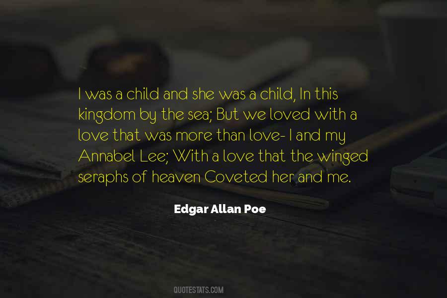 Edgar Allan Poe Love Quotes #1154528