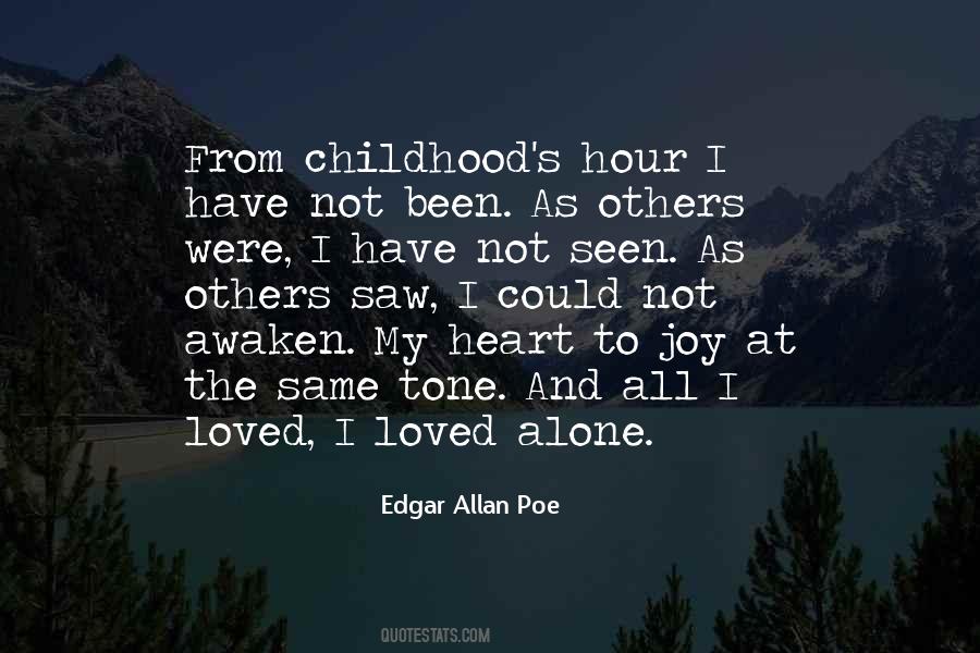 Edgar Allan Poe Love Quotes #611345