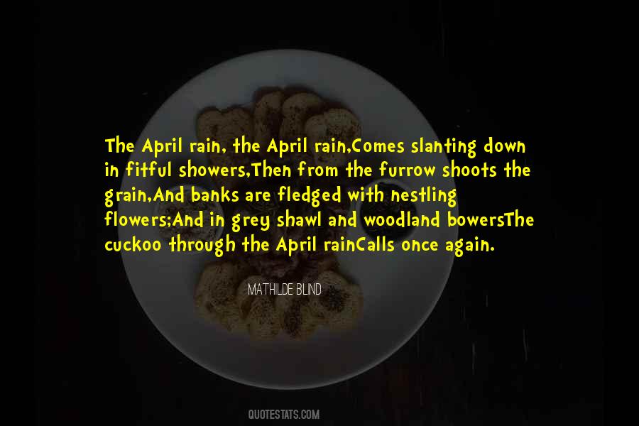 Flower Rain Quotes #1327031