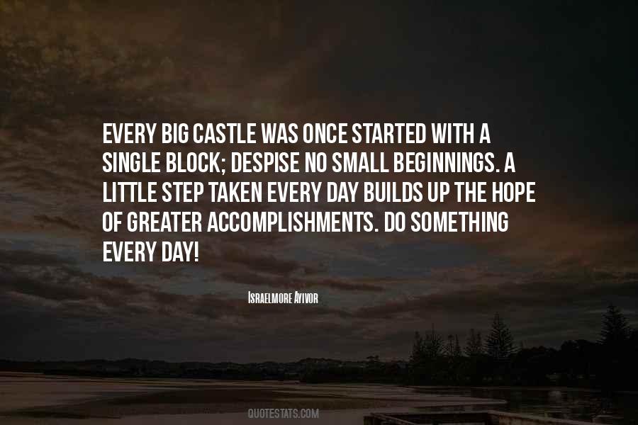 A Small Step Quotes #1559450