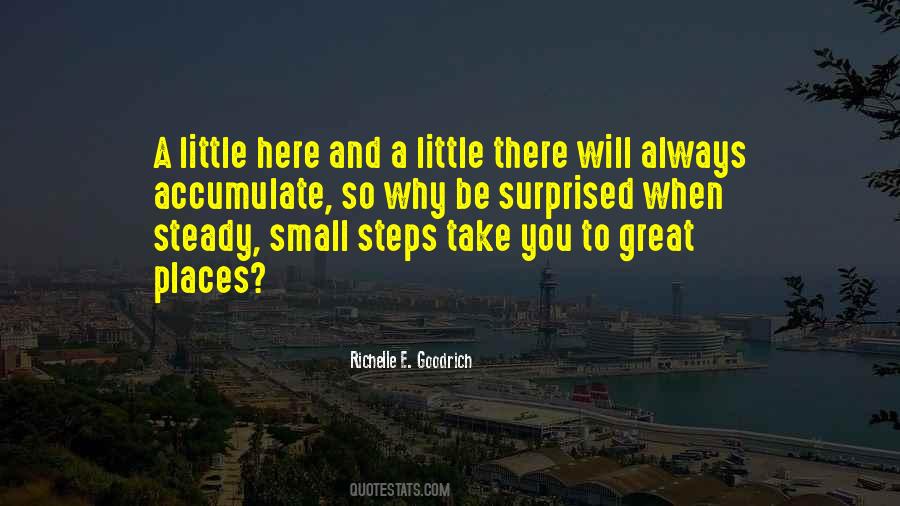 A Small Step Quotes #237387