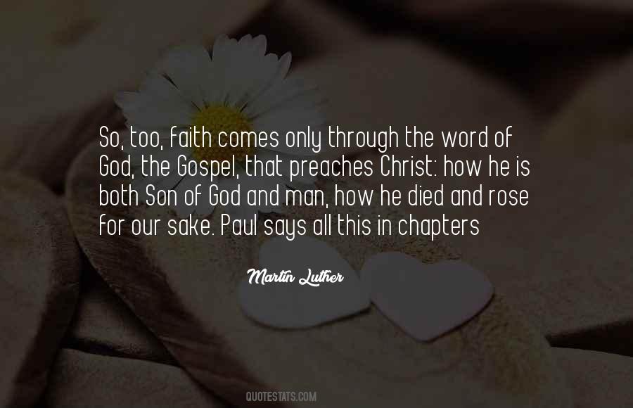 A Man Without Faith Quotes #135408