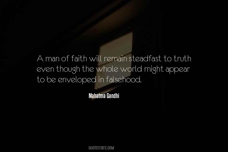 A Man Without Faith Quotes #70418