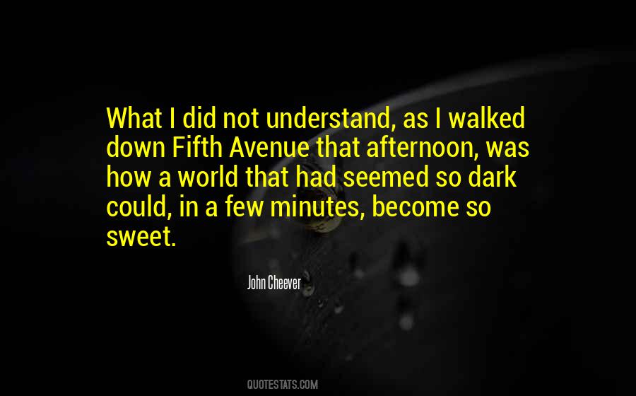 Walked In The Dark Quotes #1545296