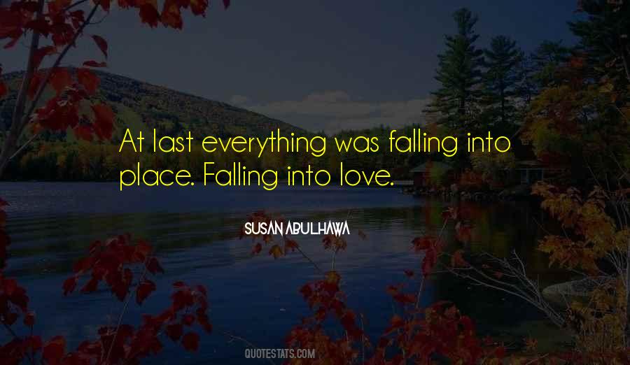 Falling Out Of Place Quotes #57470