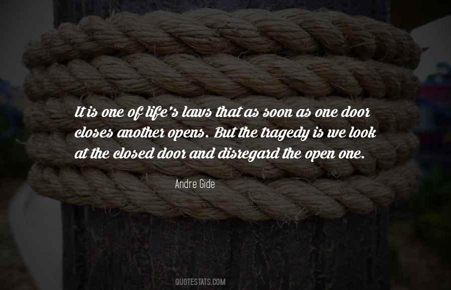 As One Door Closes Quotes #1733041