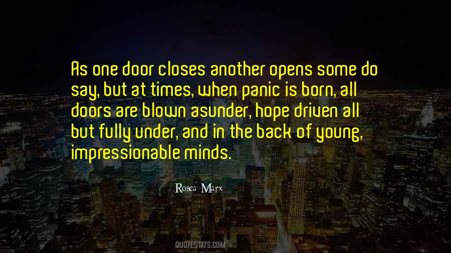 As One Door Closes Quotes #305526