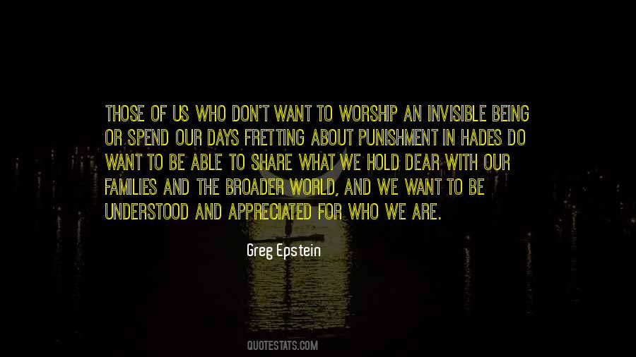 Want To Be Invisible Quotes #1631801