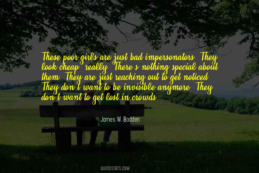 Want To Be Invisible Quotes #808257