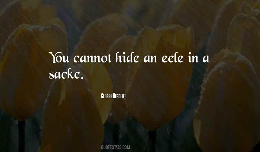 You Cannot Hide Quotes #289277