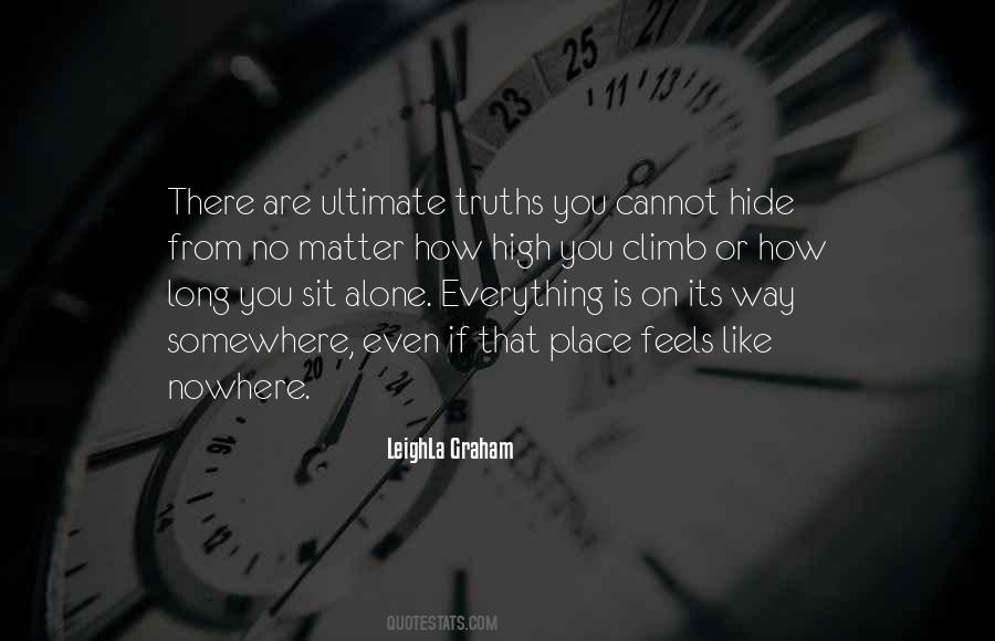 You Cannot Hide Quotes #957489