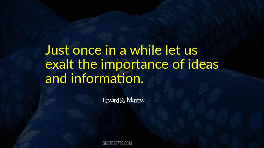 Quotes About The Importance Of Information #1218666