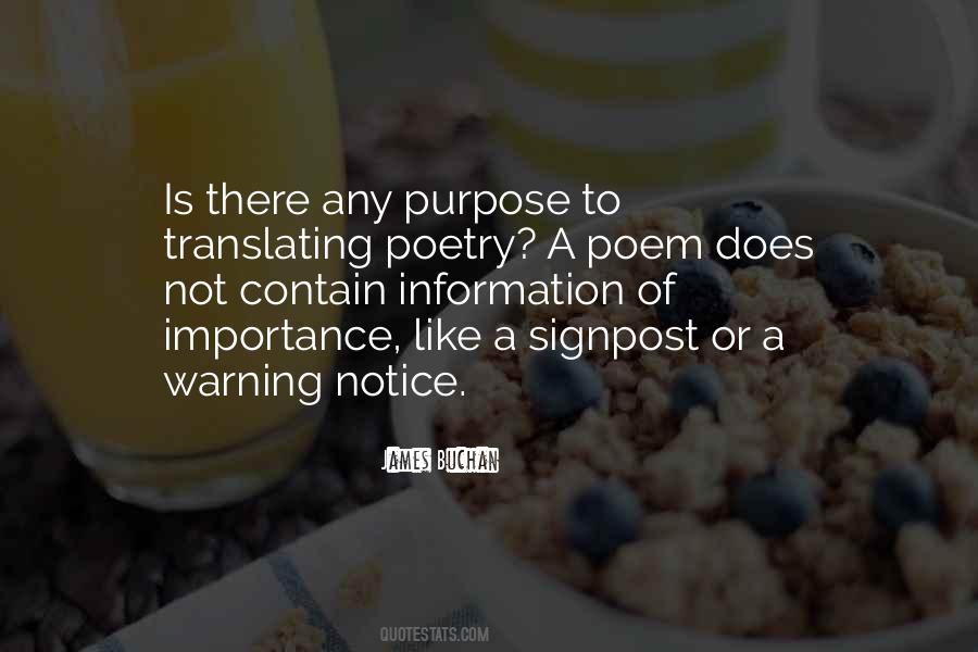 Quotes About The Importance Of Information #1723643