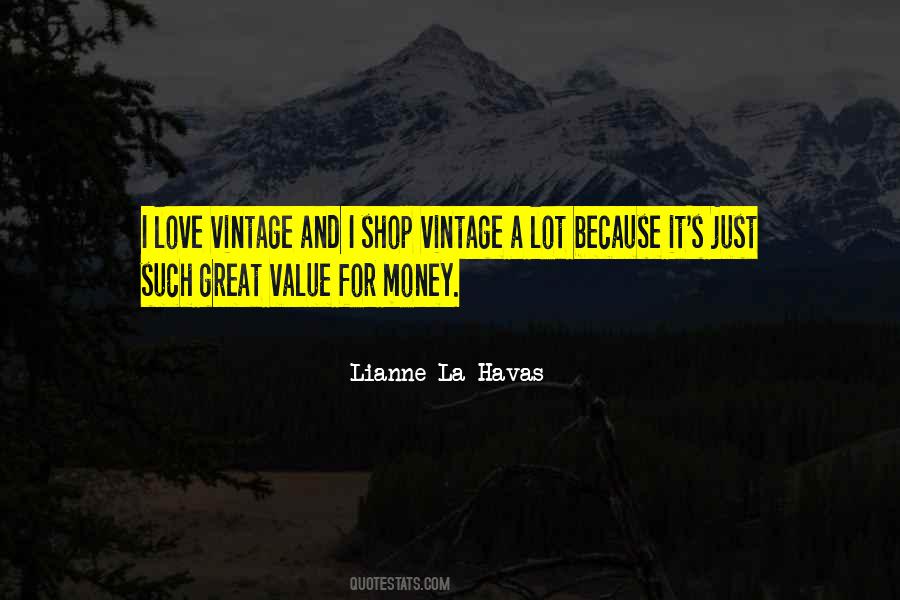 Vintage Shop Quotes #892256
